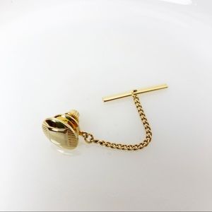 Vintage Swank tie pin gold tone